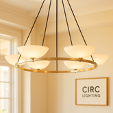 Vernet Round Chandelier 48"